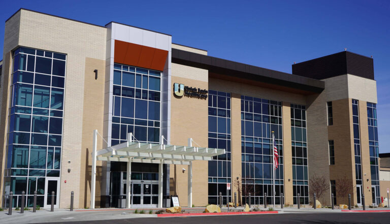 Uintah Basin Medical Center front entrance