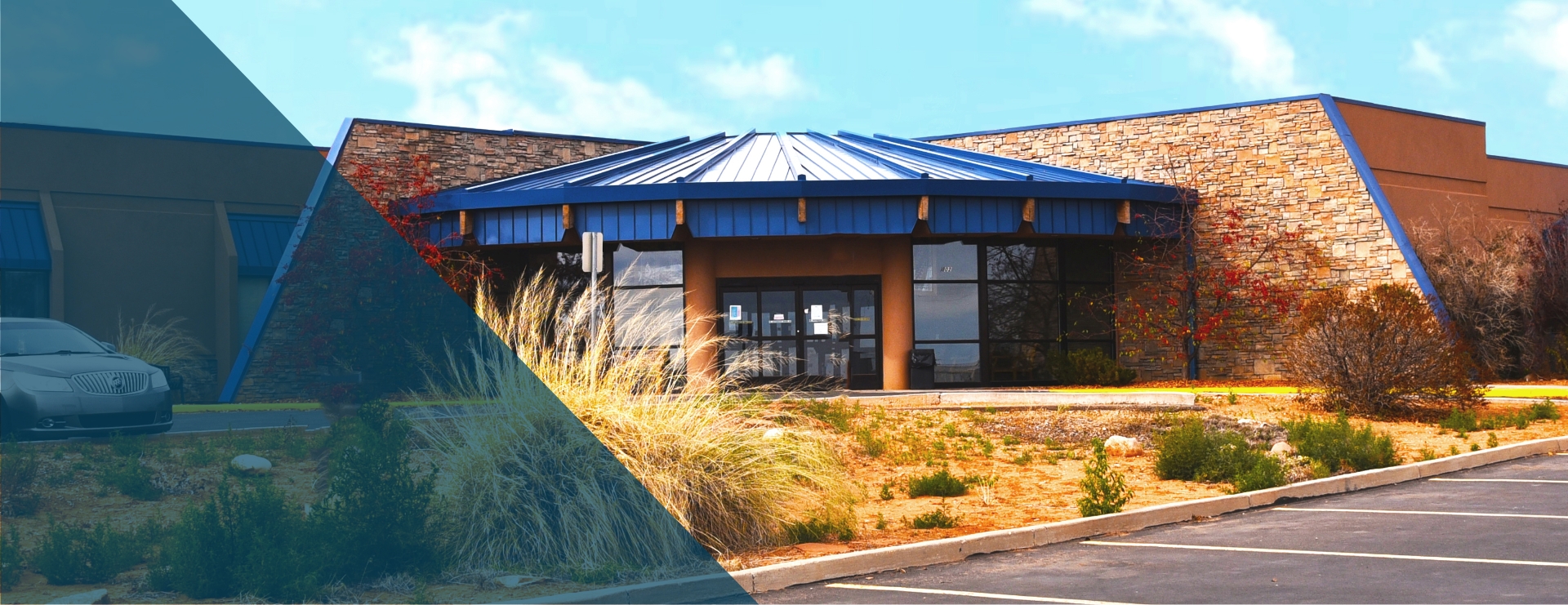 Blue Mountain Hospital front entrance 
